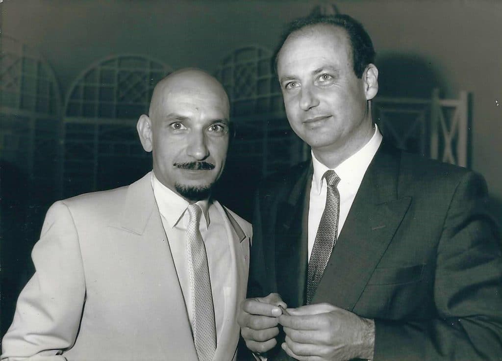 Siegbert Metelko und Ben Kingsley