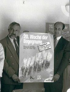 Metelko mit Heinz Felsbach