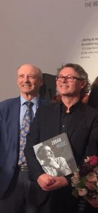 Siegbert Metelko und Mag. Hans-Peter Wipplinger anlässlich der Eröffnung der Zoran Music Ausstellung im Leopold Museum