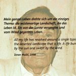 Strukturbild Zoran Music von Manfred Pichler